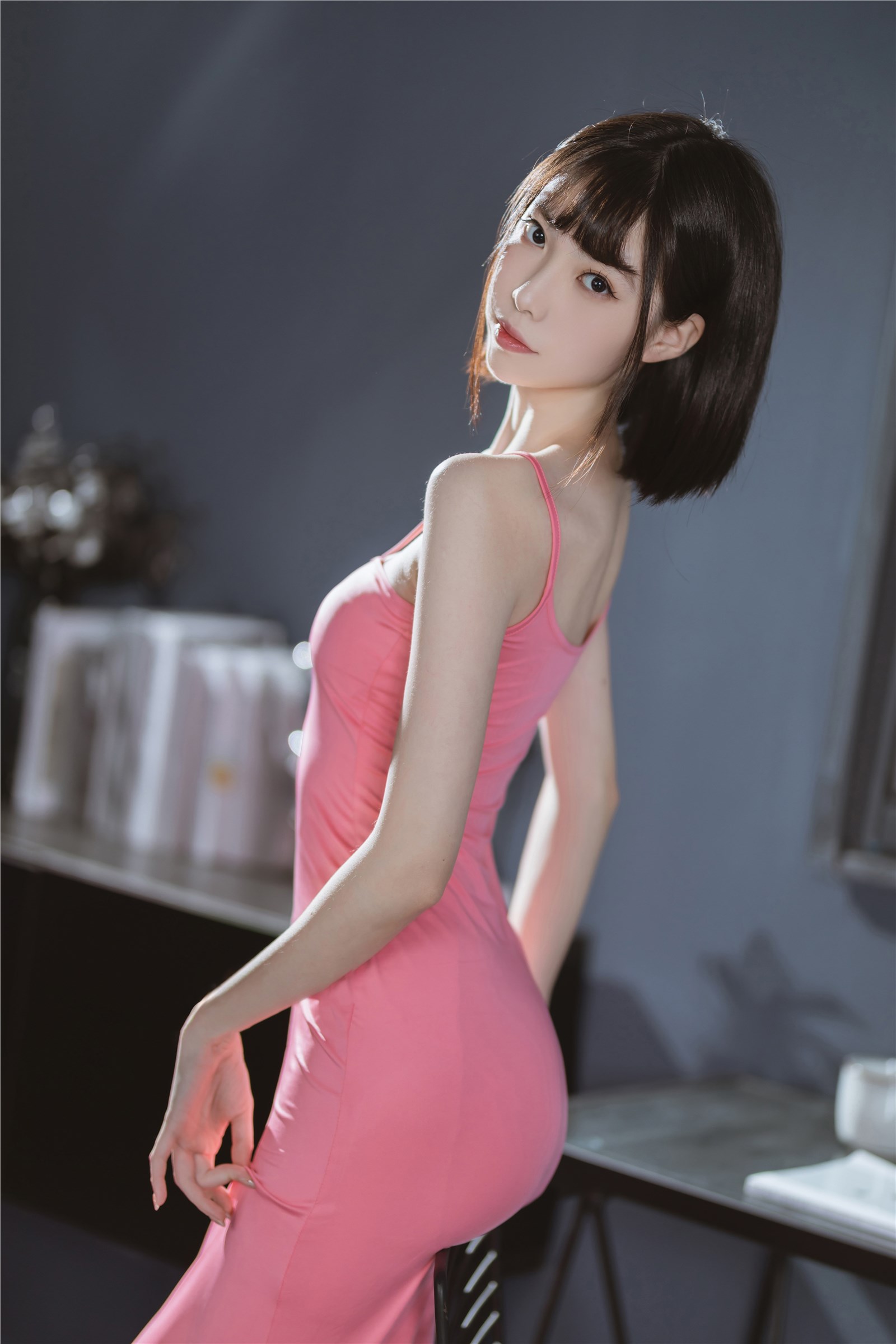 Xu Lan LAN - NO.033 Pink Long Dress(40)